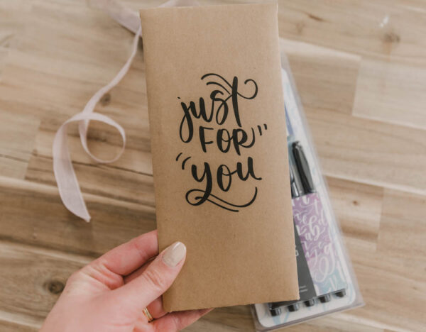 Gift Certificate to Learn Brush Lettering ECourse