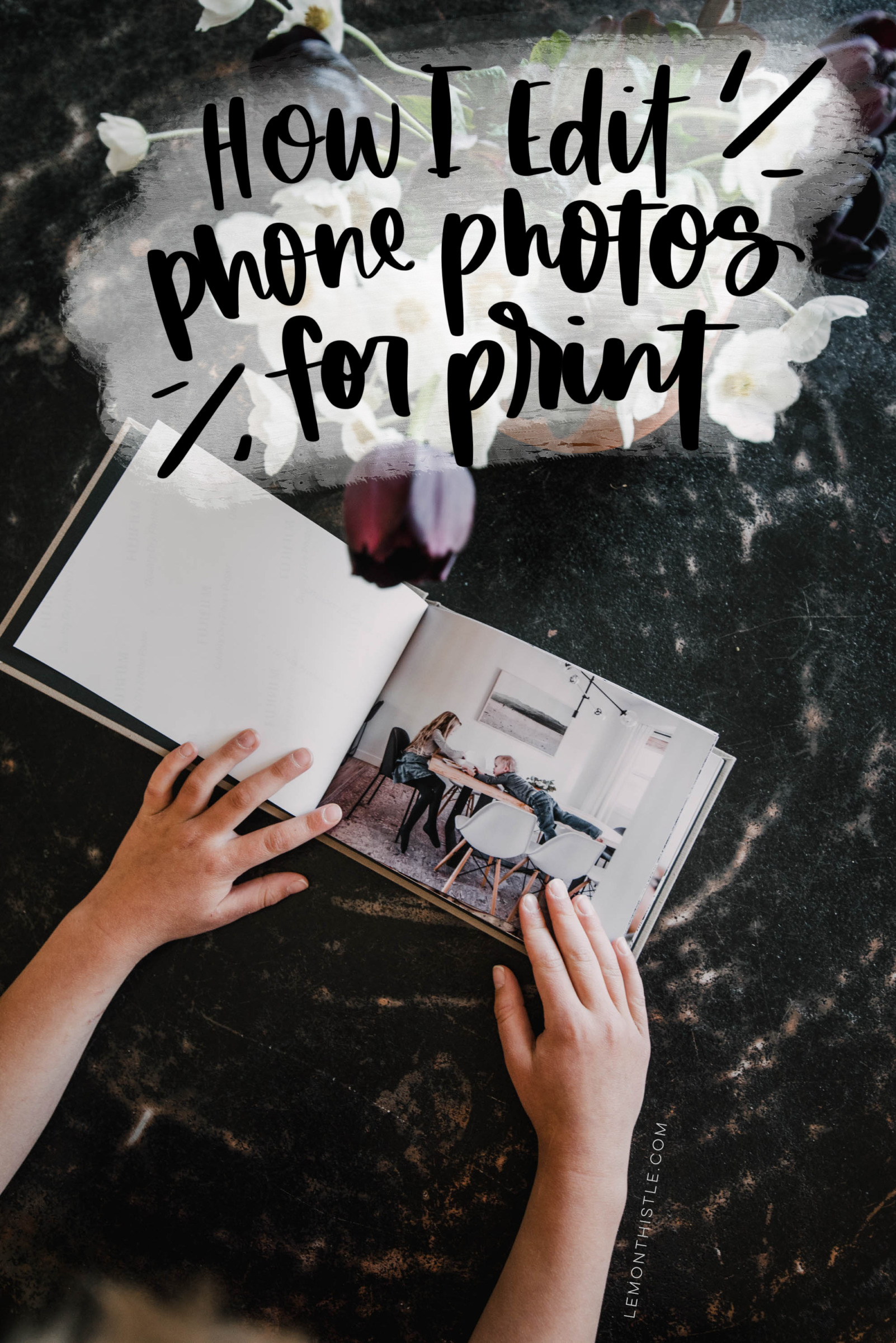 Sharing my process for editing photos from my phone (or any photo!) for print