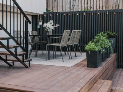 How to stain a pressure treated wood deck
