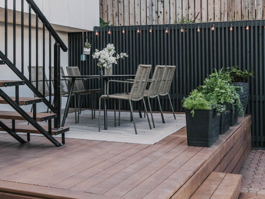 How to stain a pressure treated wood deck