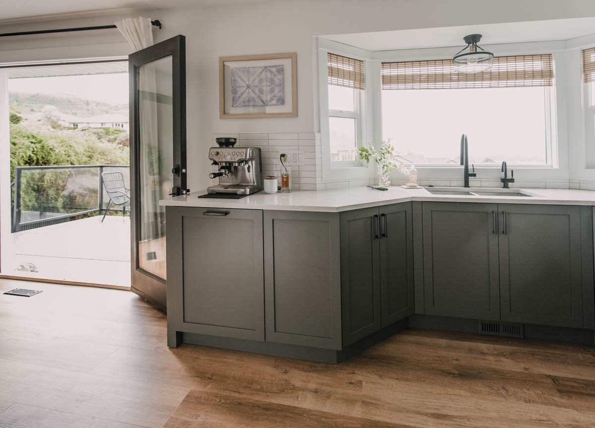 Bay Window Kitchen Sink