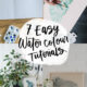Beginner Watercolor Projects