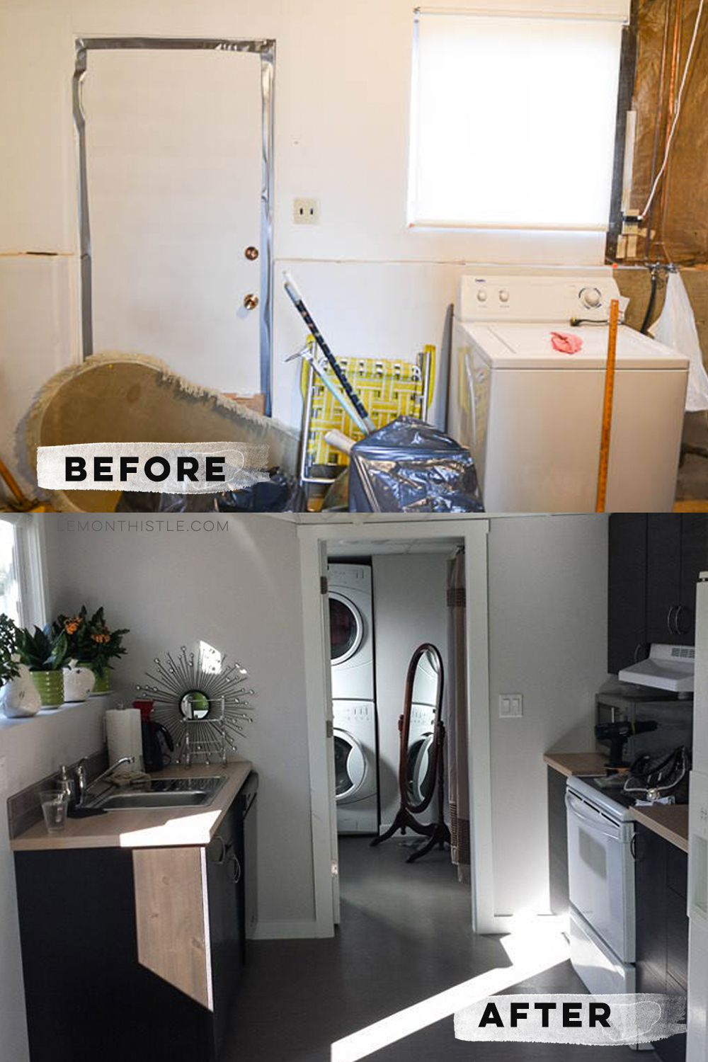 Basement suite transformation