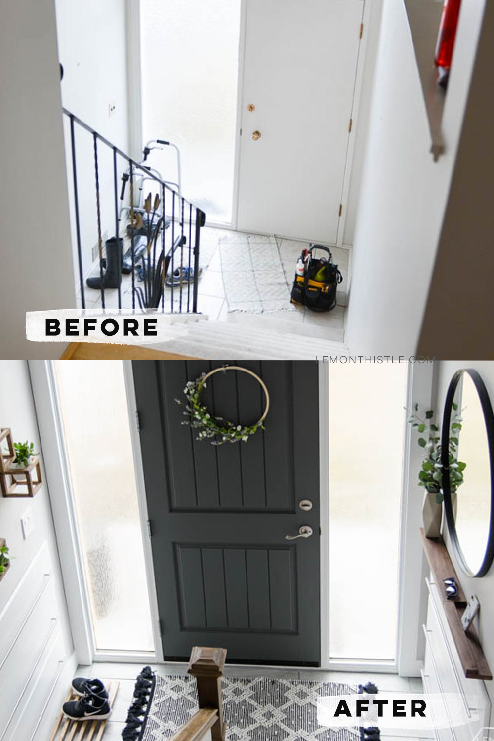 Entry way makeover