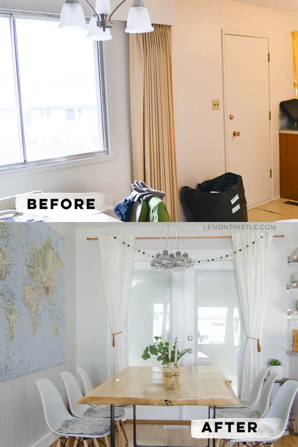 Dining room makeover