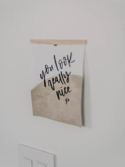 DIY Art for a Bathroom