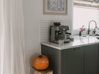 Fall Decor without the clutter