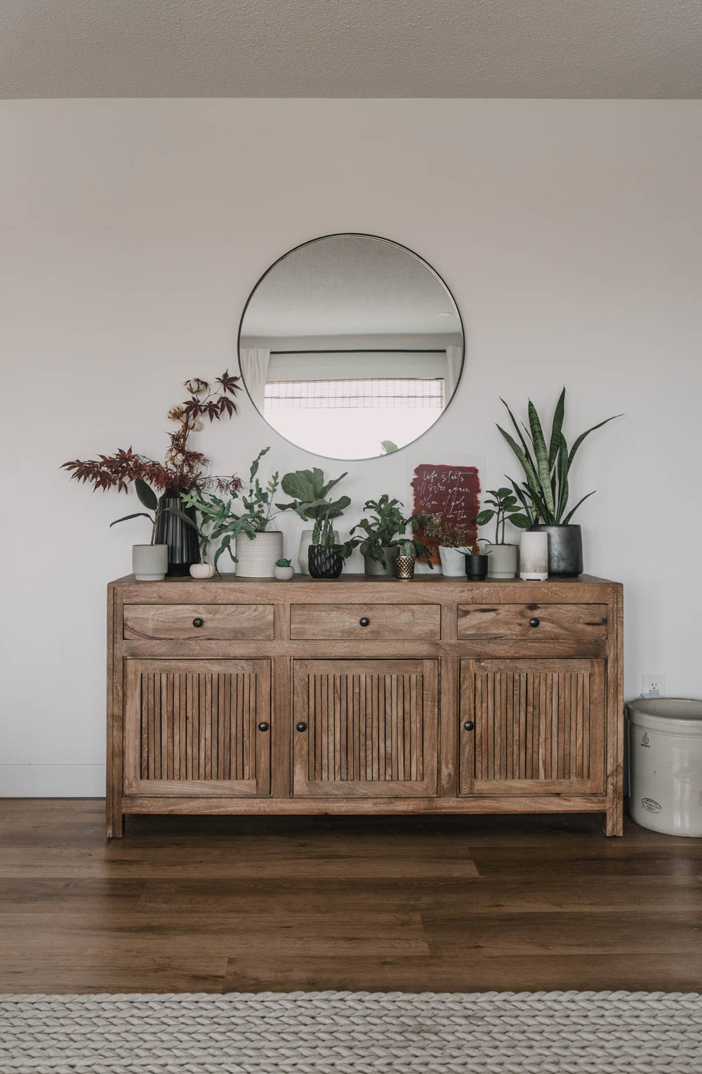 Fall Home Tour- family home with dark and moody autumn decor