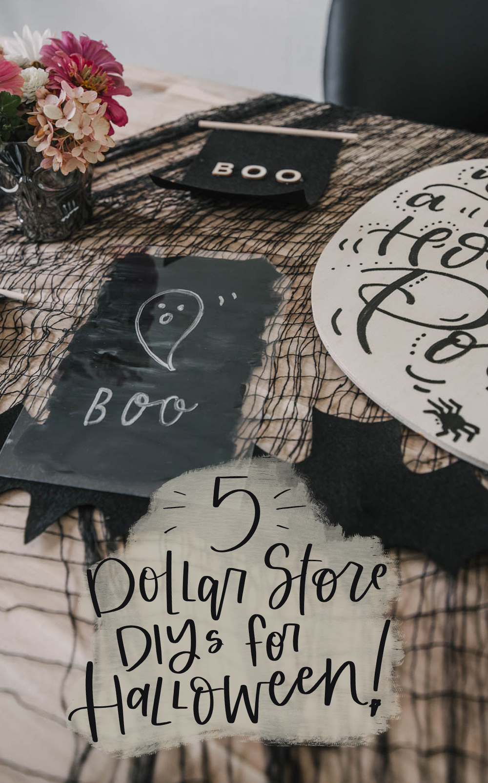 Dollar store DIYs for Halloween!