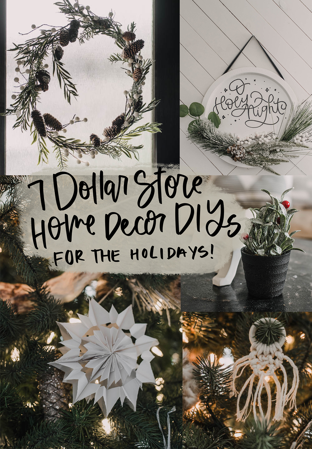 Dollar store DIY Christmas Decor Ideas
