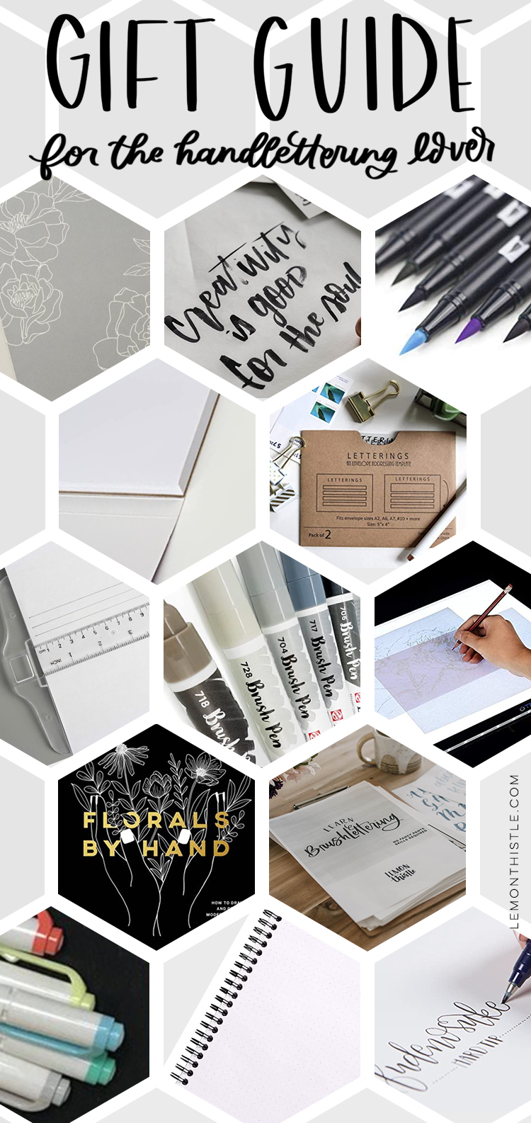 Brush Lettering Gift Guide