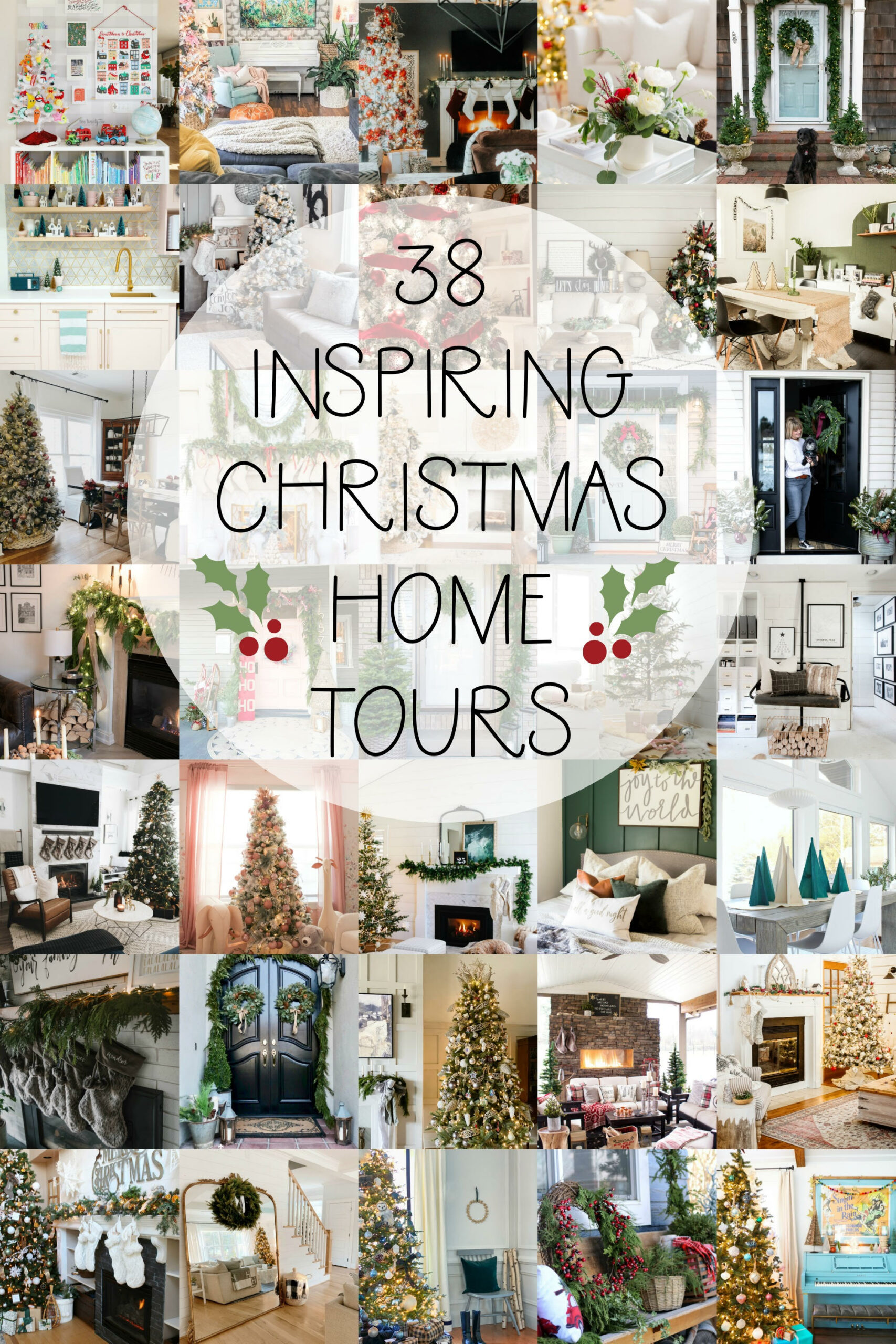 38 Christmas Home Tours