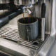 Breville Barista Express in use