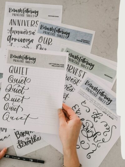 The shortcut to beautiful lettering