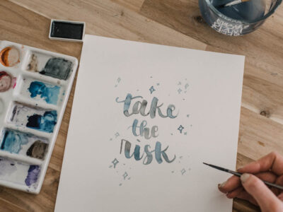 Tips for Watercolor Brush Lettering