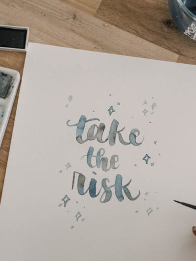 Tips for Watercolor Brush Lettering