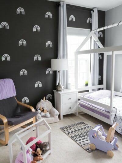 DIY Wallpaper Decals with Cricut