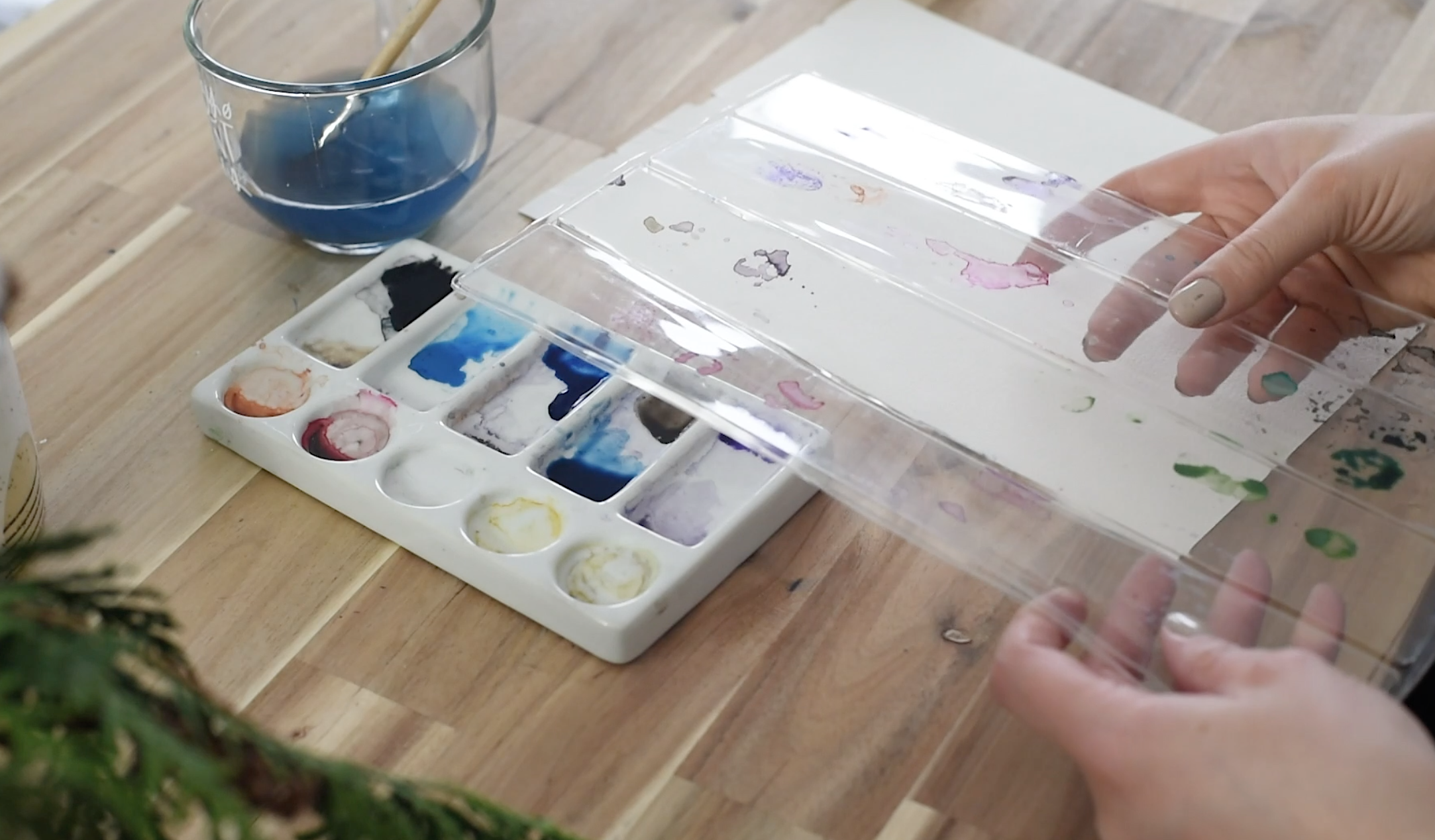 Do you need a palette for watercolour?