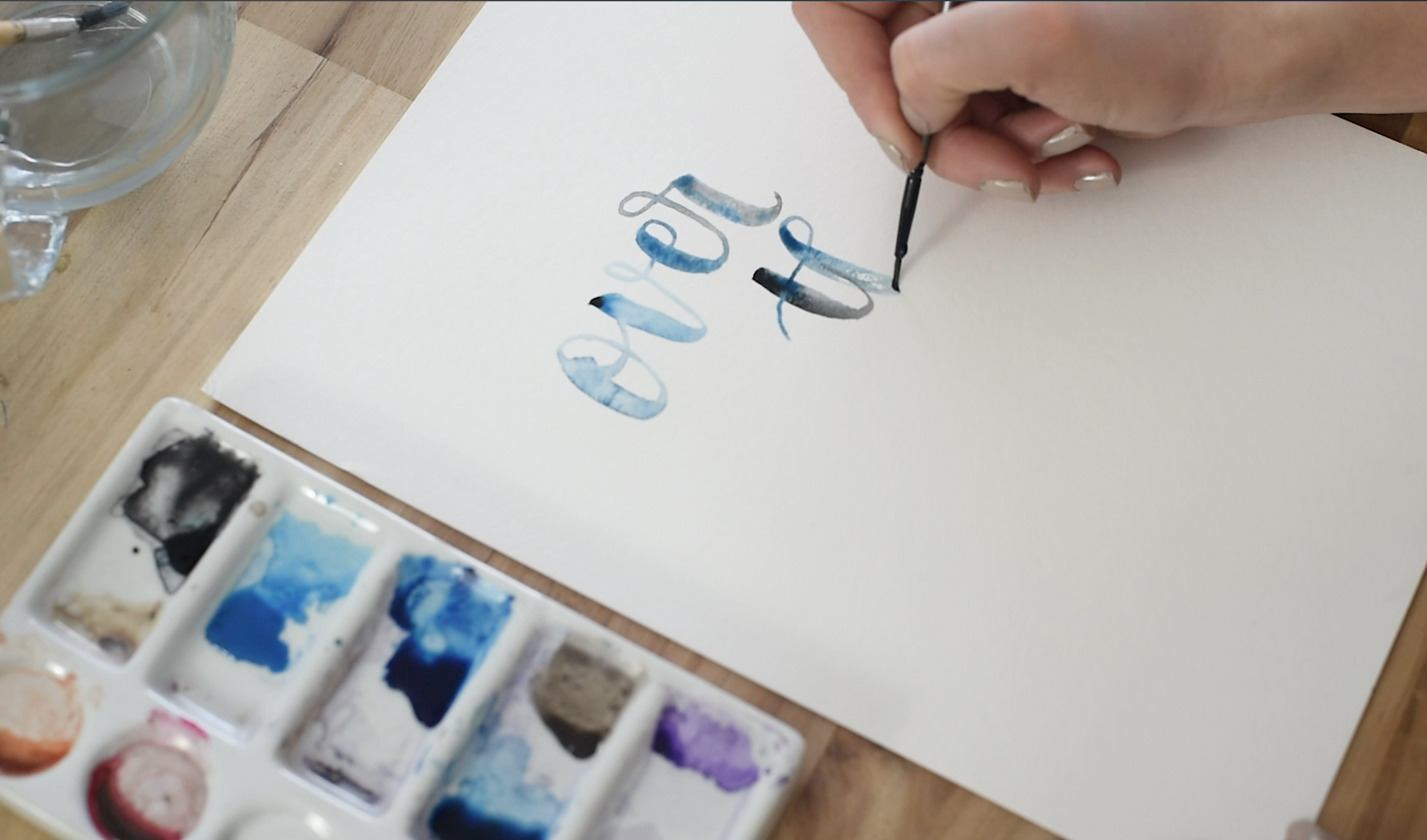 blending out an overlap of strokes