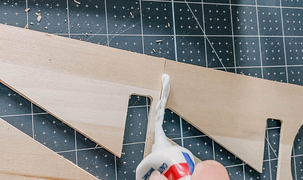 Modern DIY Address Sign from Wood