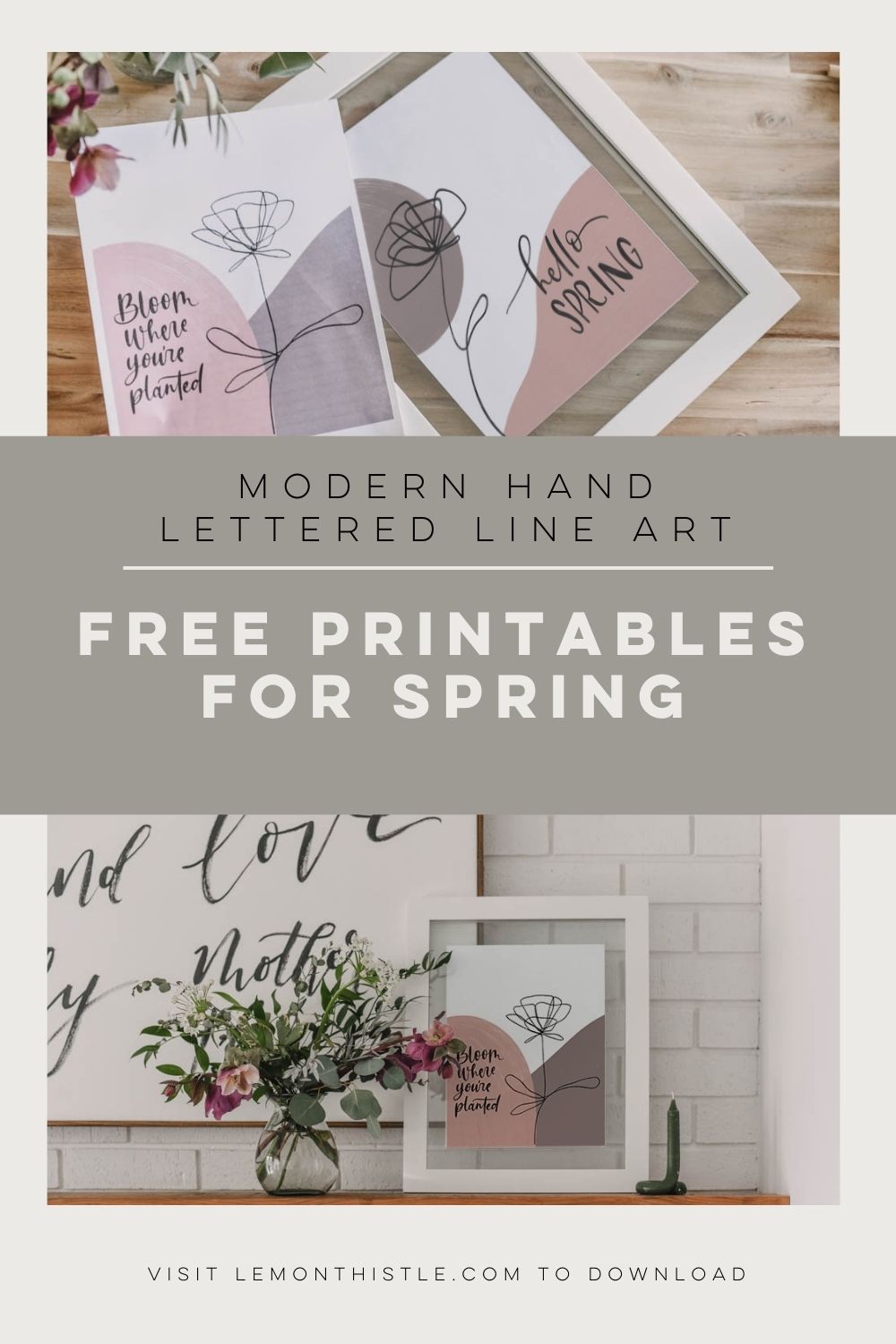 2 Free printables for spring