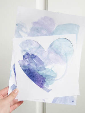 Fun shaped mats for kids artwork!