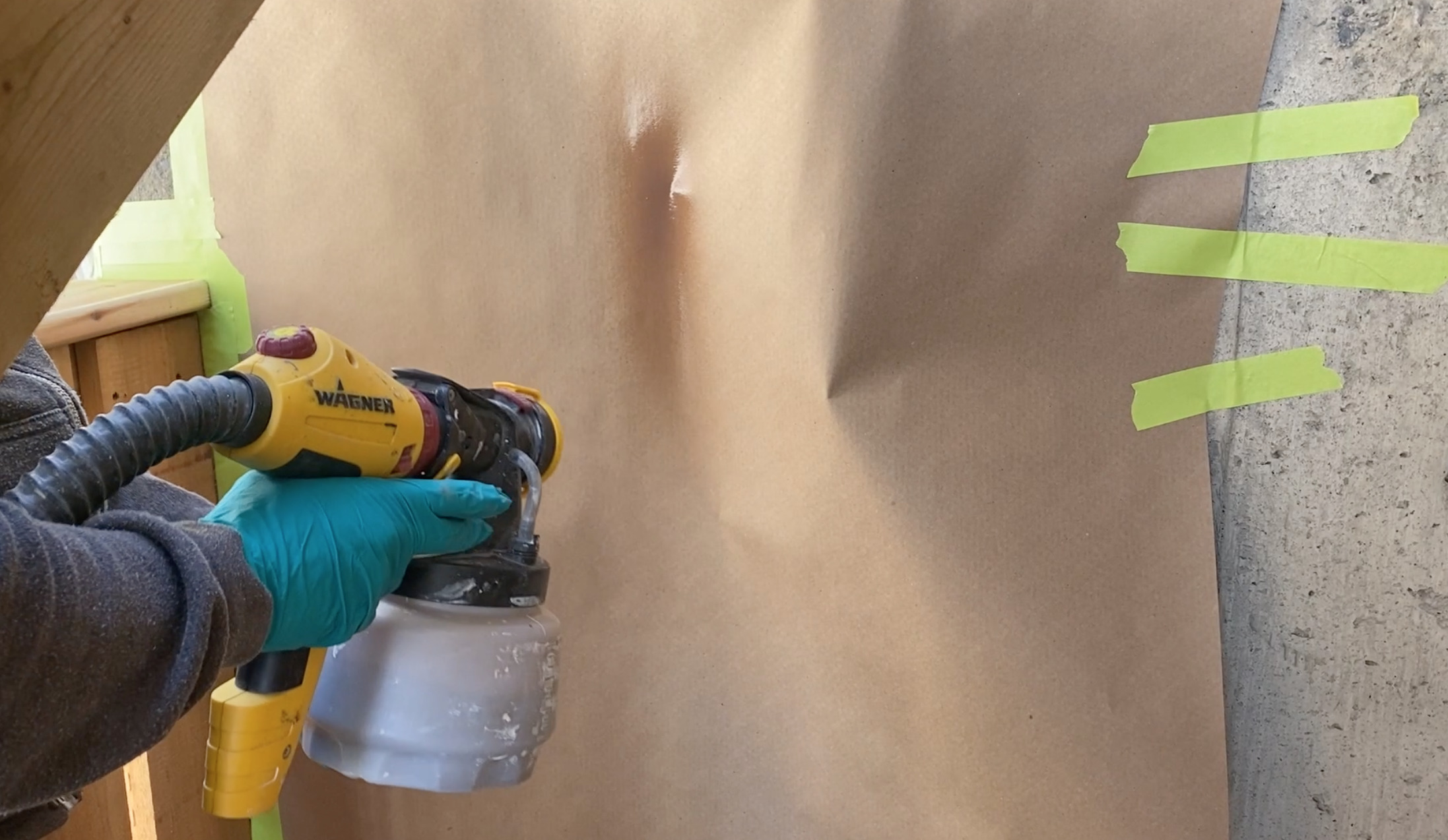 Settings for stain with your sprayer