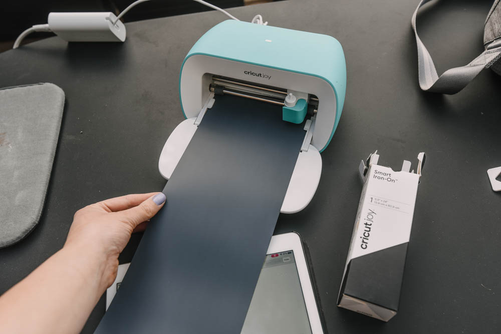 cricut joy and smart iron on