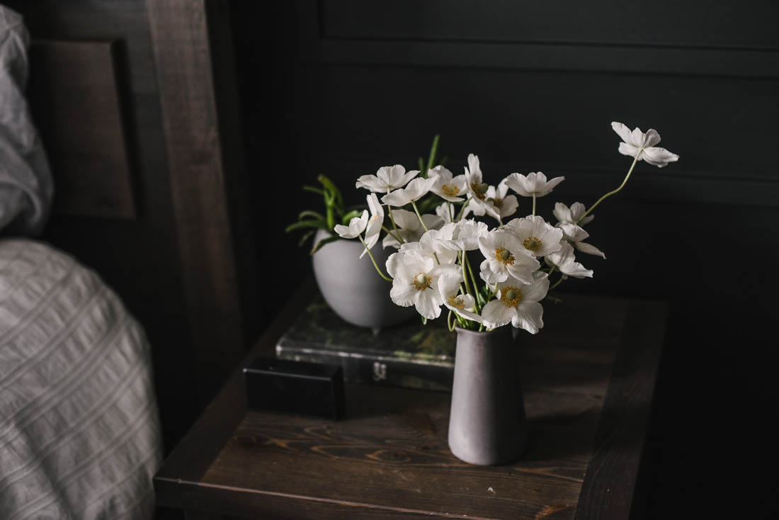 Moody Black Bedroom Makeover