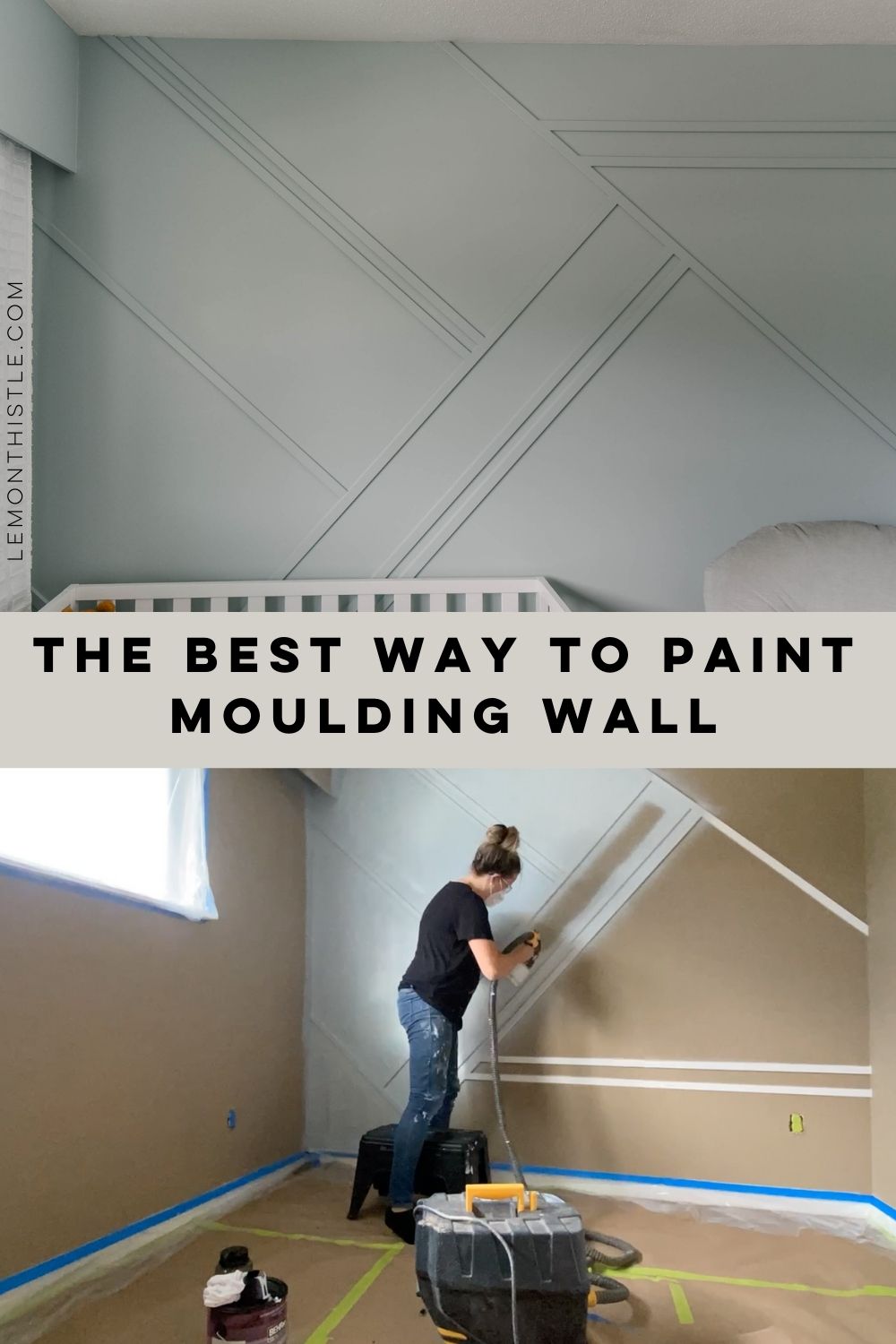 Painting a Moulding Wall
