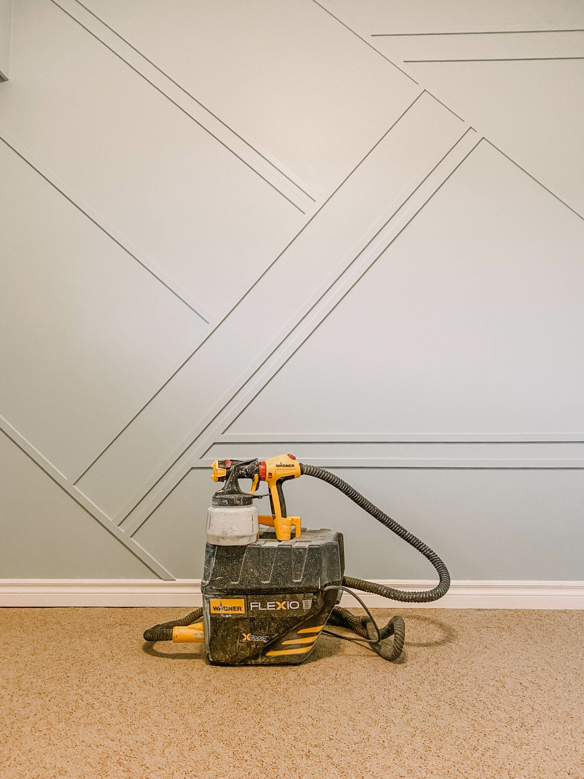 Tips for painting interior walls with a paint sprayer