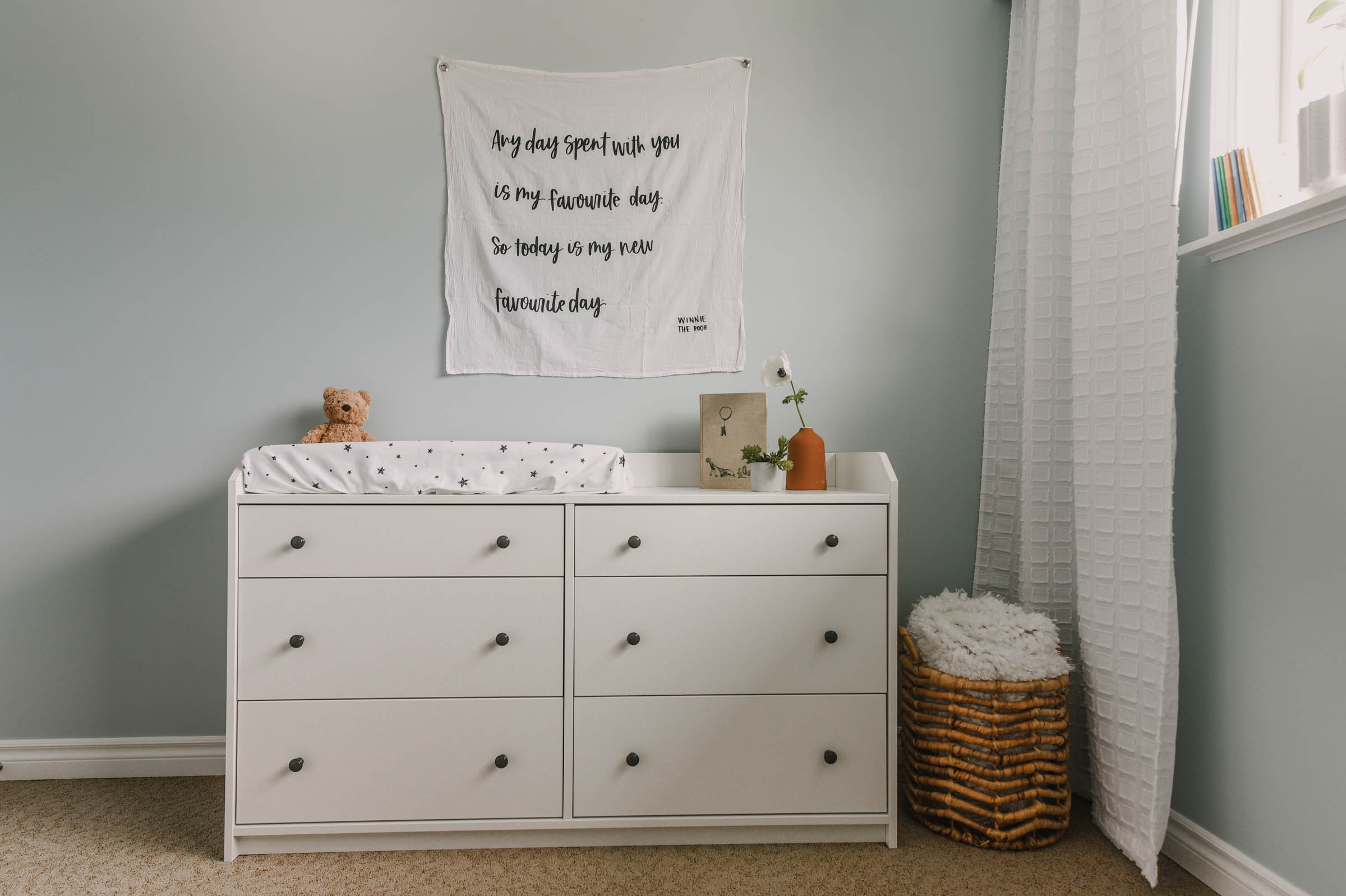 Modern Winnie The Pooh Themed Nursery