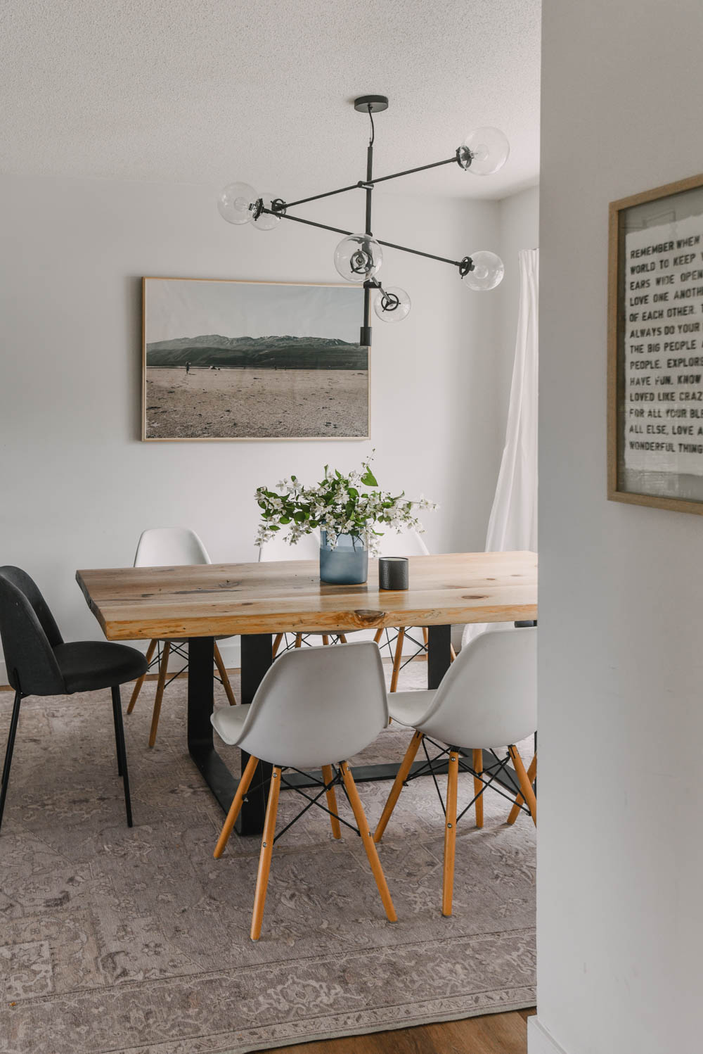 summer home tour full of family friendly furniture and decor with a cozy modern style