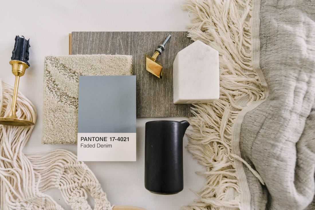 Coastal Mood Board Design