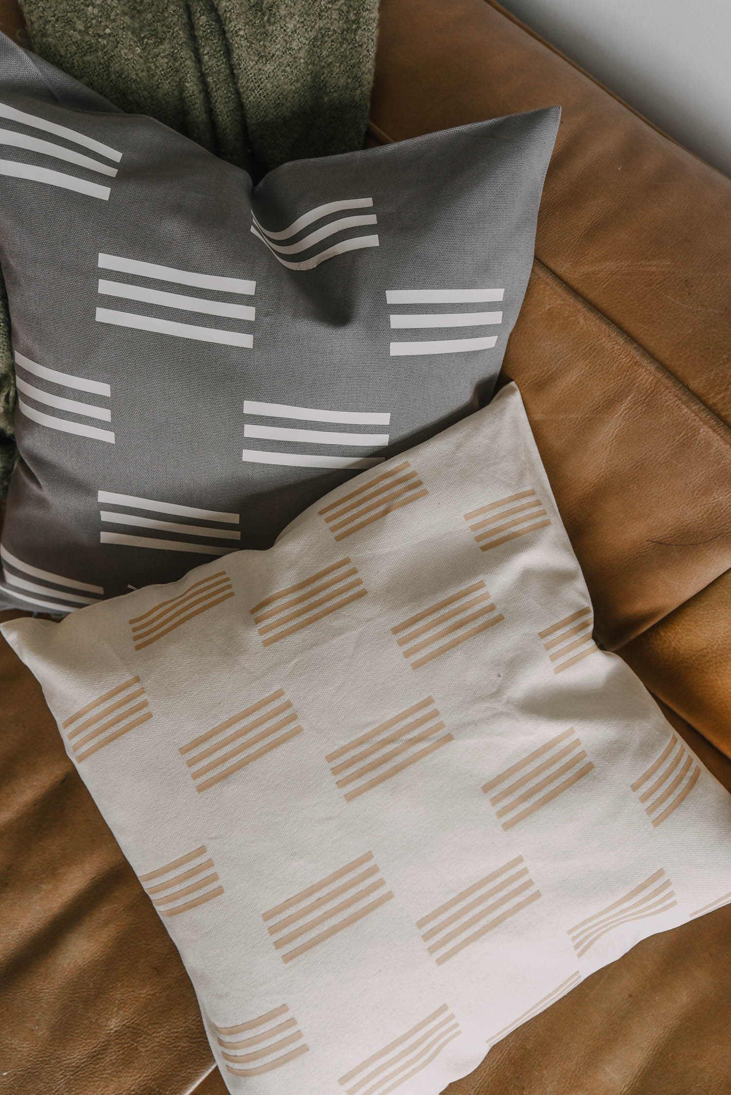 Modern Throw Pillow DIY