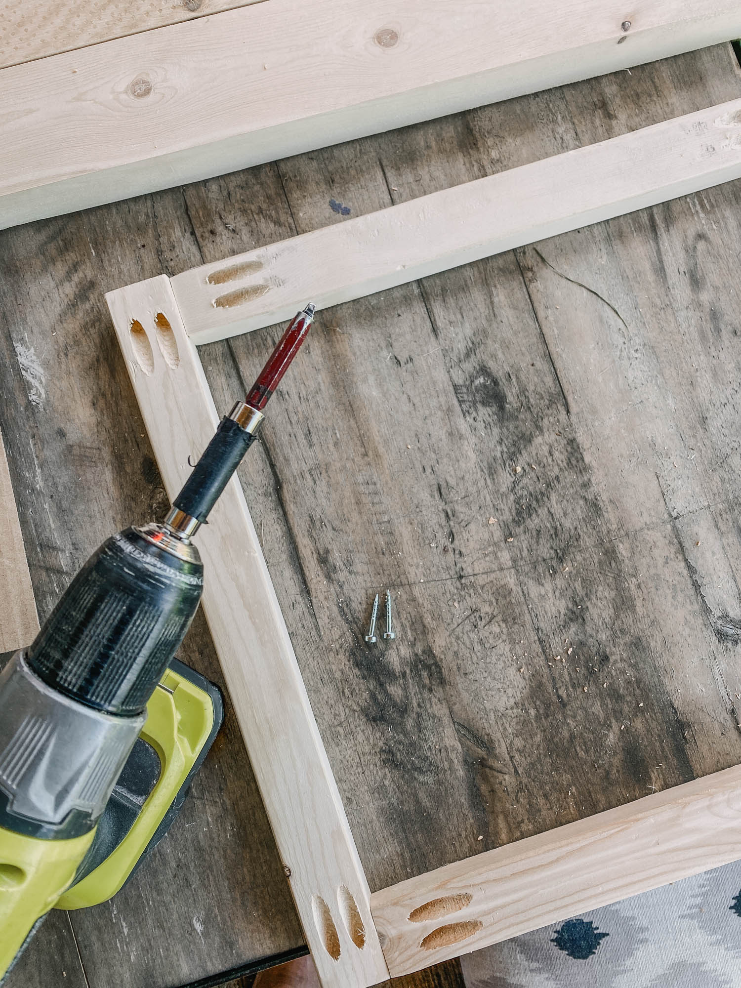 Building a vanity shelf for a small space bathroom