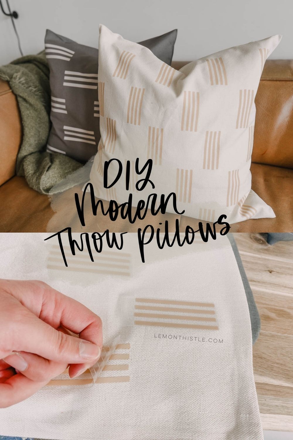 Modern Throw Pillow Design