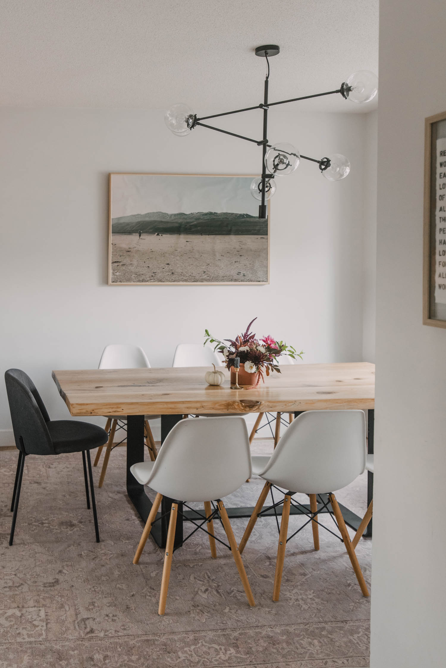 Fall home tour dining room