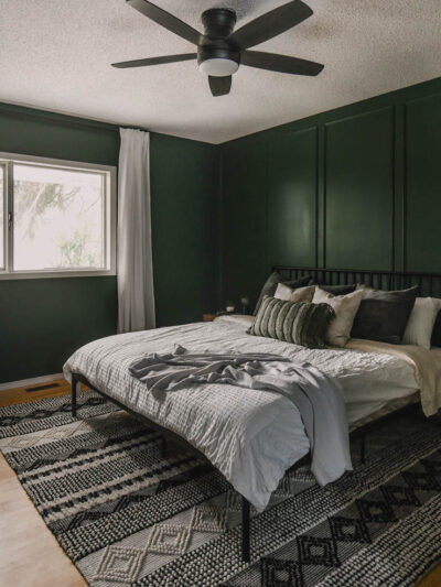 Green Bedroom Makeover