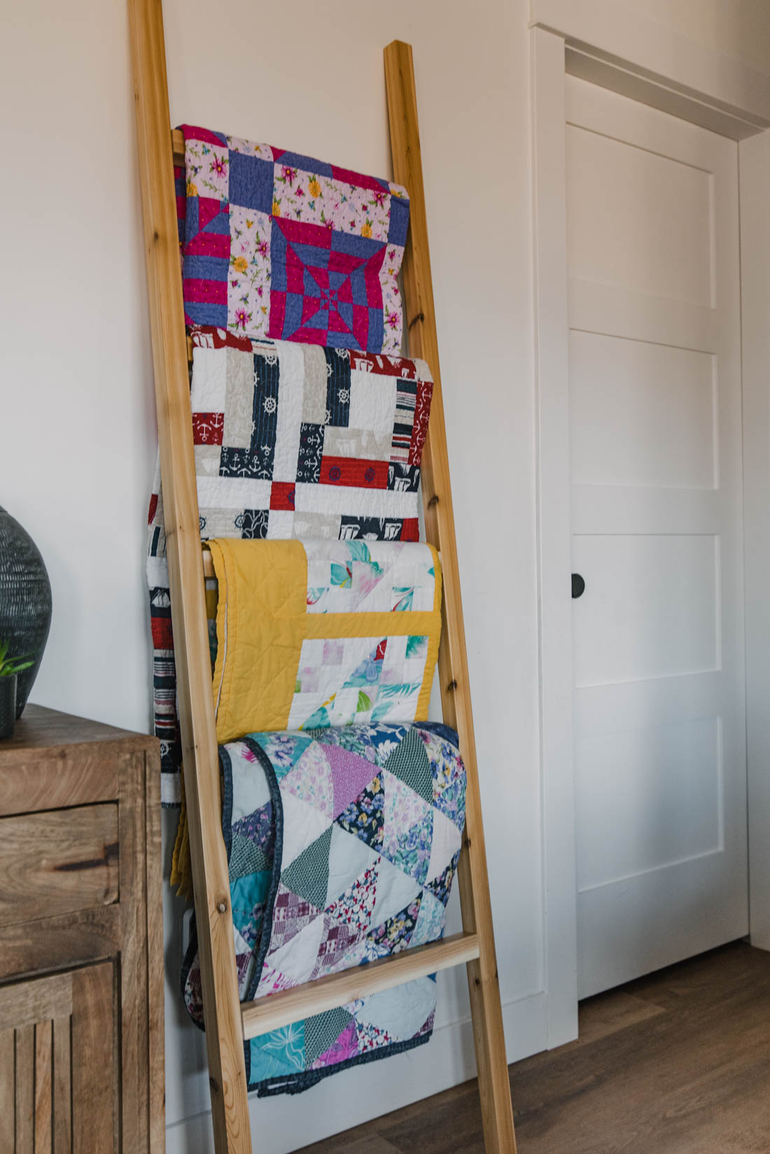 Quilt Display Ladder