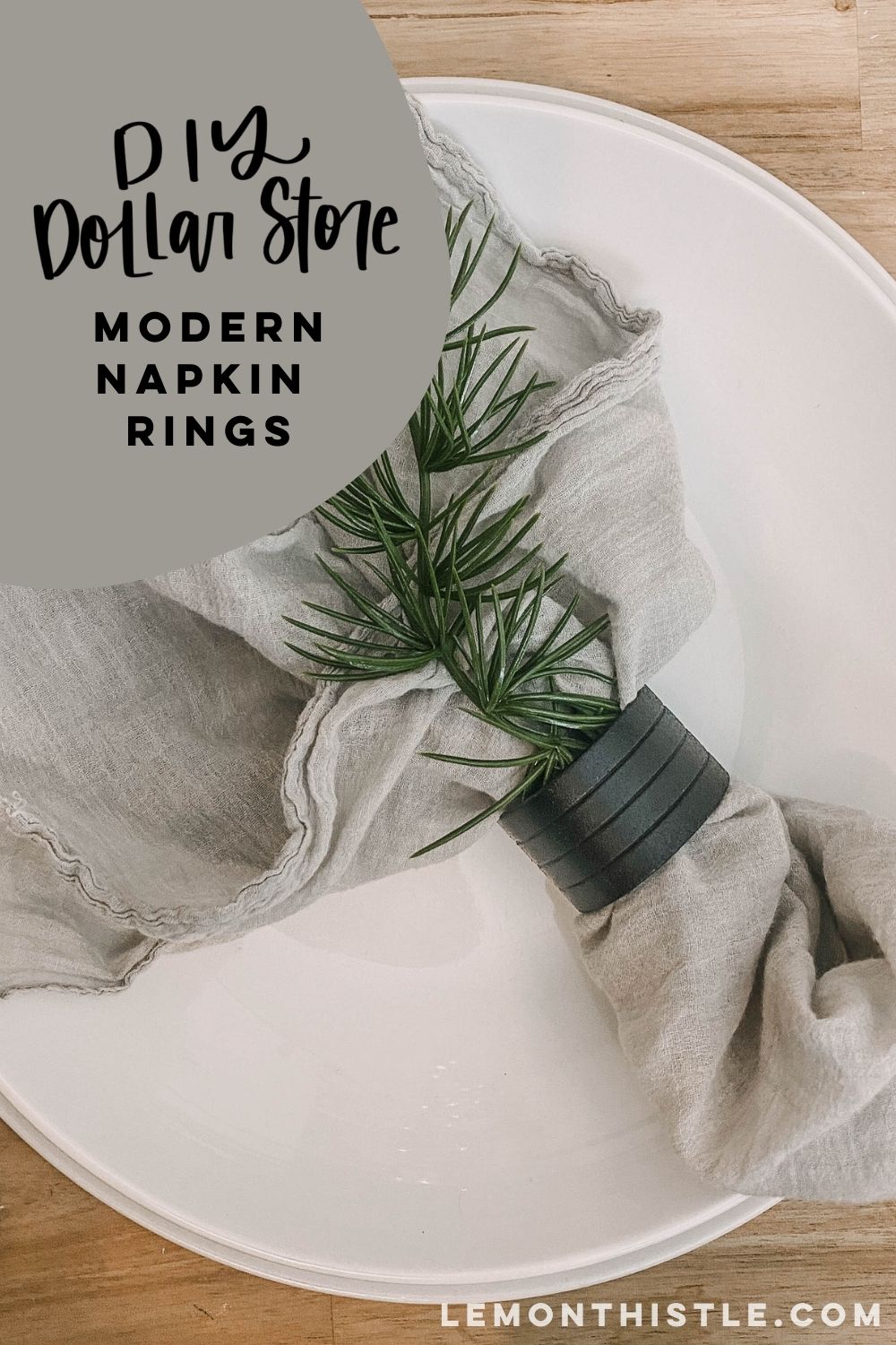 Modern Napkin Rings 