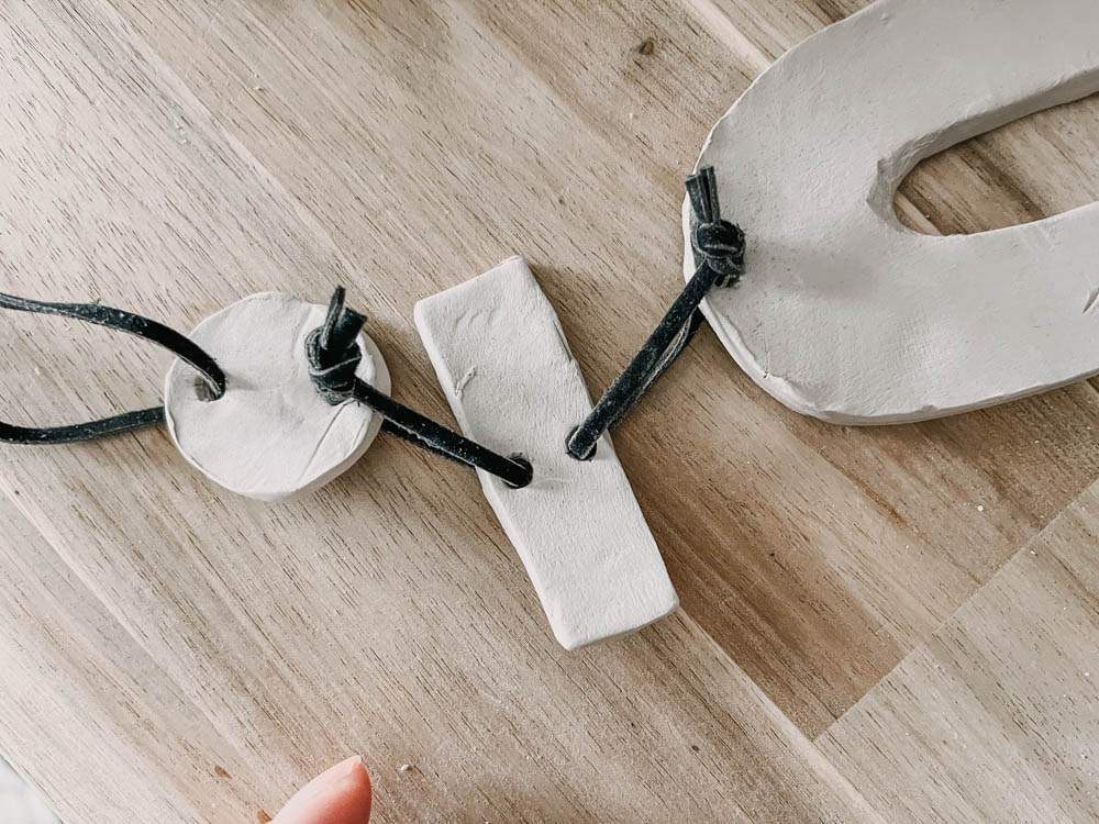 Modern Clay Ornaments for your Christmas Tree