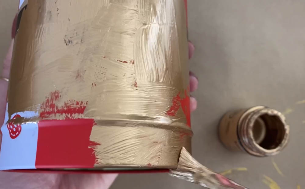 Liquid Gold Paint for DIY bells