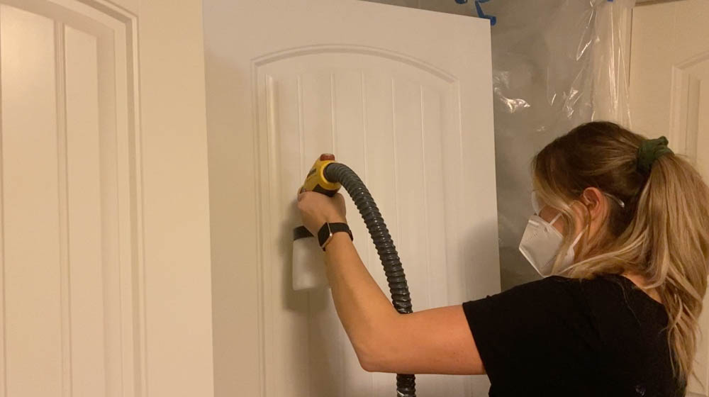 Which paint sprayer to use on interiors