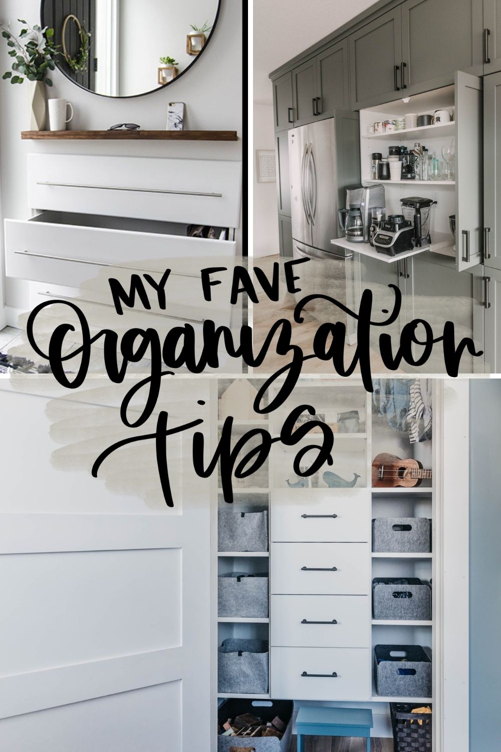 My best organization tips for your home