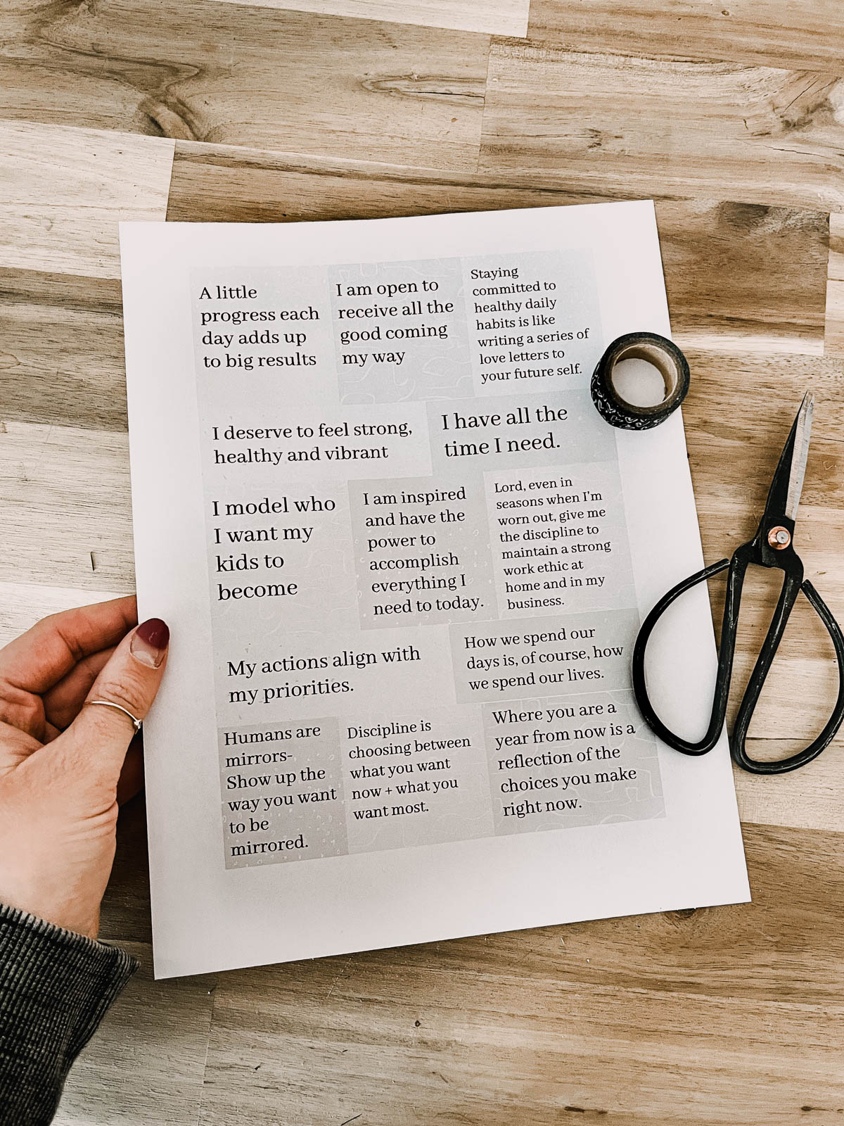 39 free printable affirmations