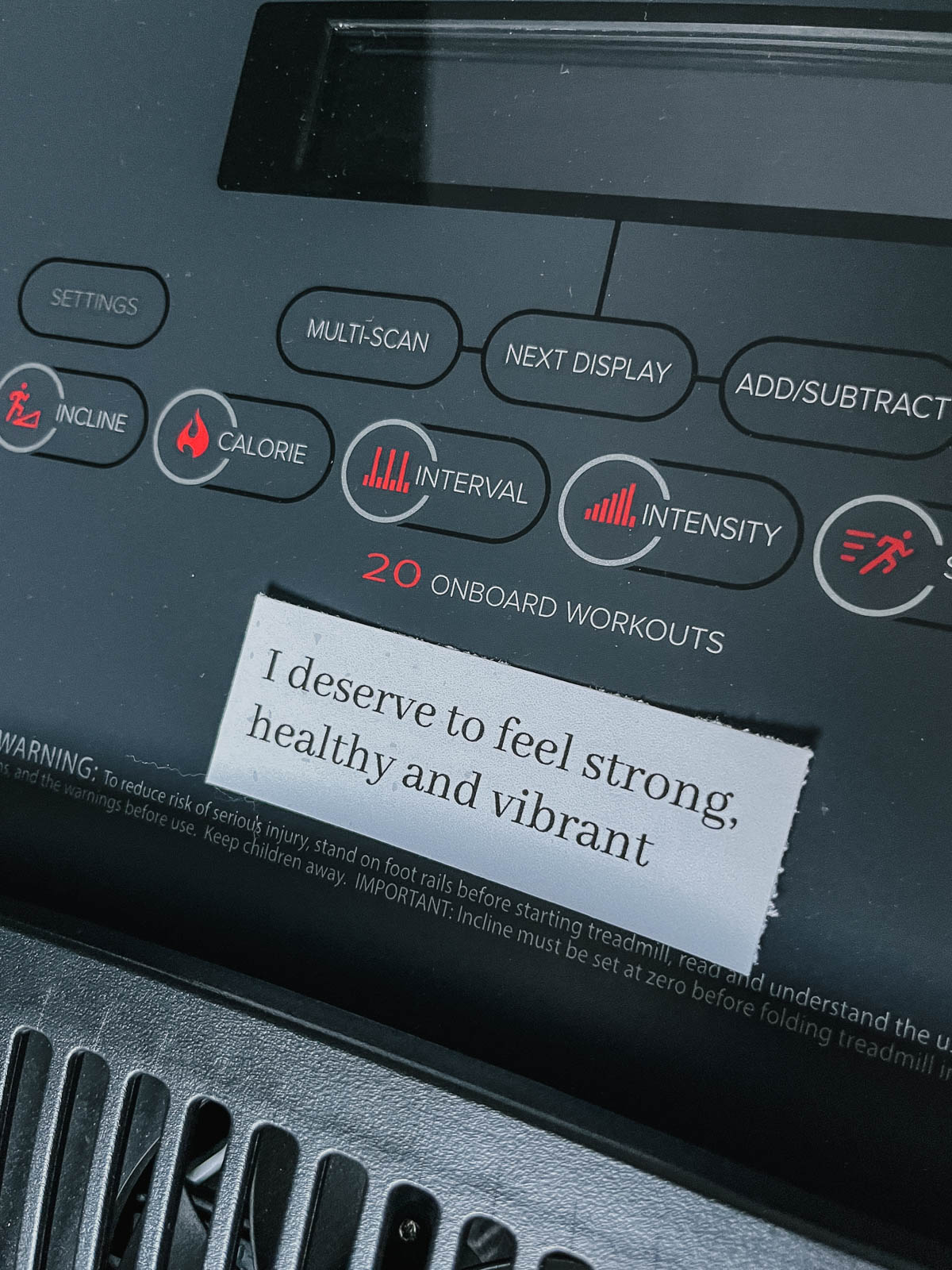 I deserve to feel strong, healthy, and vibrant. 