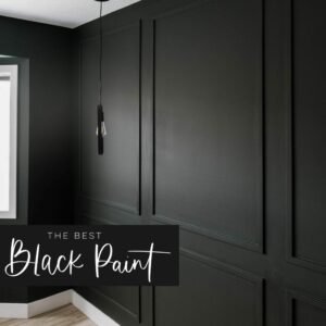 The best black paint for your home projects