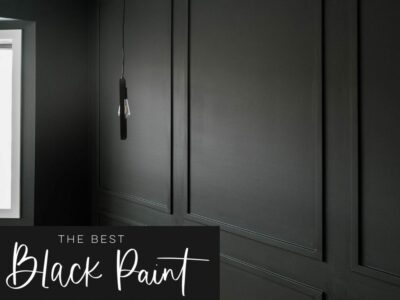 The best black paint for your home projects