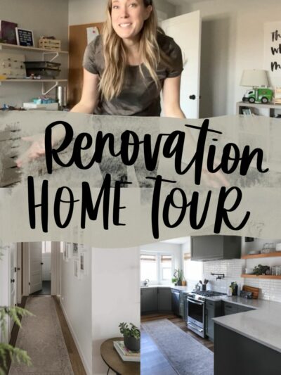 Full home tour and renovation plans